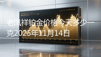 老凤祥铂金价格今天多少一克2025年11月14日