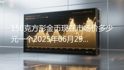 150克方形金币现在市场价多少元一个2025年06月29日