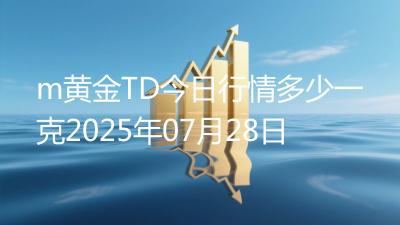 m黄金TD今日行情多少一克2025年07月28日