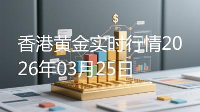 香港黄金实时行情2026年03月25日