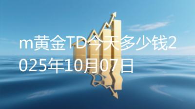 m黄金TD今天多少钱2025年10月07日