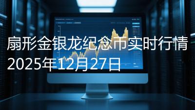 扇形金银龙纪念币实时行情2025年12月27日