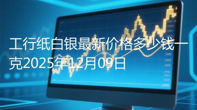 工行纸白银最新价格多少钱一克2025年12月09日
