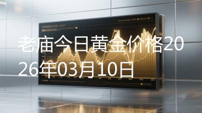 老庙今日黄金价格2026年03月10日