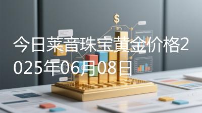 今日莱音珠宝黄金价格2025年06月08日