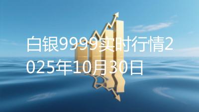 白银9999实时行情2025年10月30日