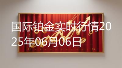 国际铂金实时行情2025年06月06日