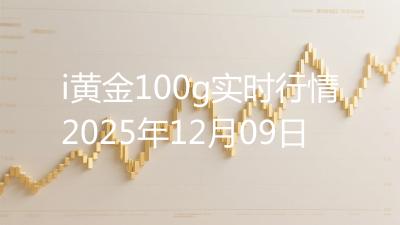 i黄金100g实时行情2025年12月09日