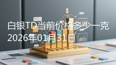 白银TD当前价格多少一克2026年01月31日