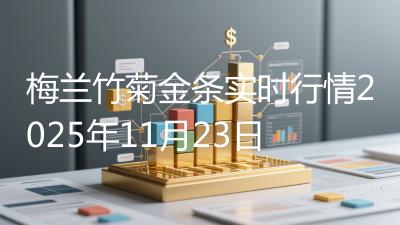 梅兰竹菊金条实时行情2025年11月23日