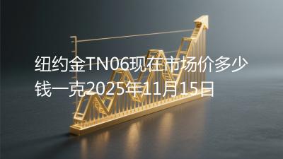 纽约金TN06现在市场价多少钱一克2025年11月15日