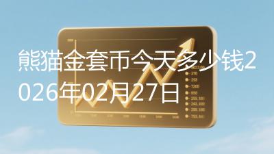 熊猫金套币今天多少钱2026年02月27日