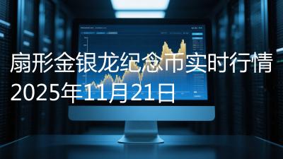 扇形金银龙纪念币实时行情2025年11月21日