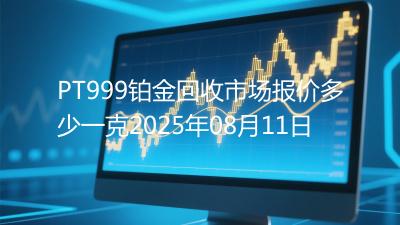 PT999铂金回收市场报价多少一克2025年08月11日