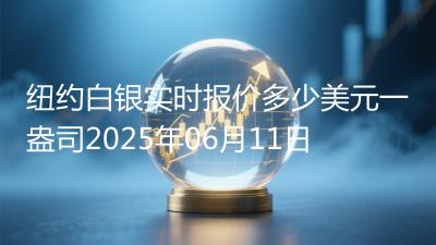 纽约白银实时报价多少美元一盎司2025年06月11日