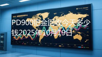 PD900钯金回收今天多少钱2025年10月19日