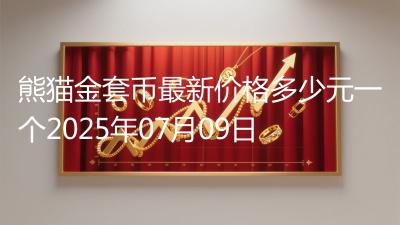 熊猫金套币最新价格多少元一个2025年07月09日