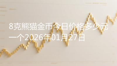 8克熊猫金币今日价格多少元一个2026年01月27日