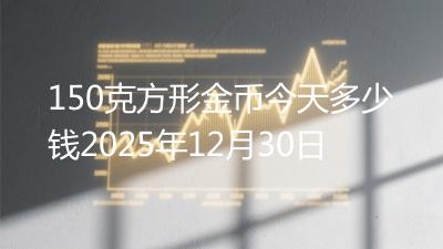 150克方形金币今天多少钱2025年12月30日