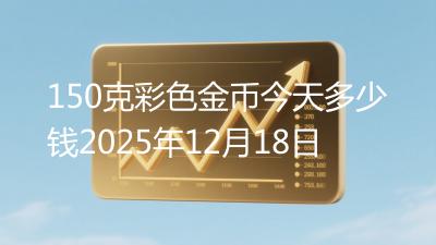 150克彩色金币今天多少钱2025年12月18日