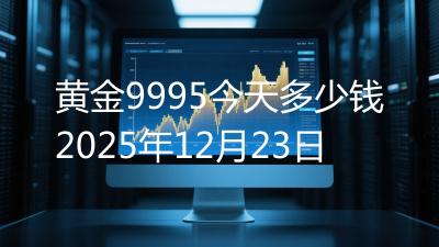 黄金9995今天多少钱2025年12月23日