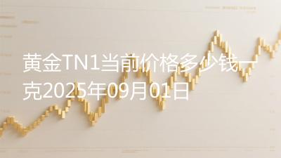 黄金TN1当前价格多少钱一克2025年09月01日