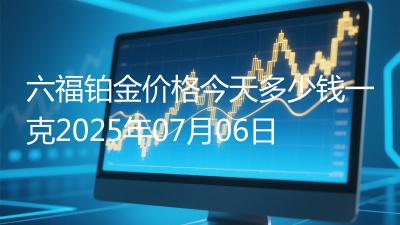 六福铂金价格今天多少钱一克2025年07月06日