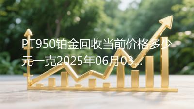 PT950铂金回收当前价格多少元一克2025年06月03日