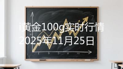 i黄金100g实时行情2025年11月25日