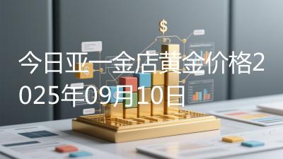 今日亚一金店黄金价格2025年09月10日