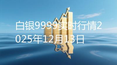 白银9999实时行情2025年12月13日