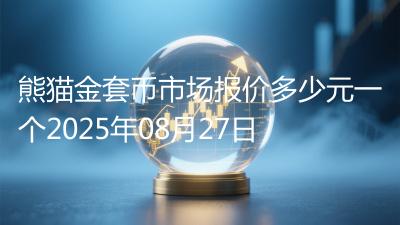 熊猫金套币市场报价多少元一个2025年08月27日