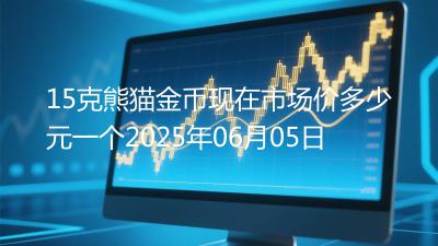 15克熊猫金币现在市场价多少元一个2025年06月05日