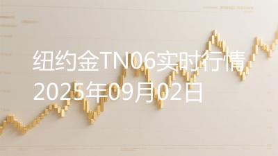 纽约金TN06实时行情2025年09月02日