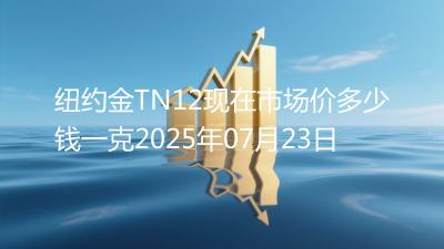 纽约金TN12现在市场价多少钱一克2025年07月23日