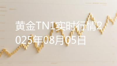 黄金TN1实时行情2025年08月05日