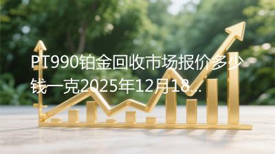 PT990铂金回收市场报价多少钱一克2025年12月18日
