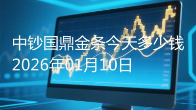 中钞国鼎金条今天多少钱2026年01月10日