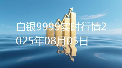 白银9999实时行情2025年08月05日