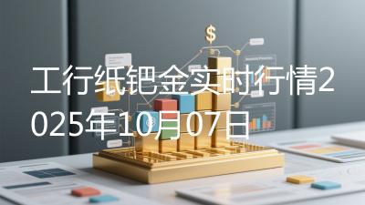 工行纸钯金实时行情2025年10月07日
