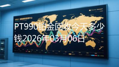 PT990铂金回收今天多少钱2026年03月06日
