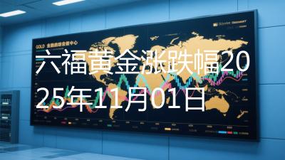 六福黄金涨跌幅2025年11月01日