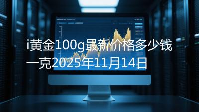 i黄金100g最新价格多少钱一克2025年11月14日