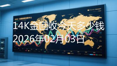14K金回收今天多少钱2026年02月03日