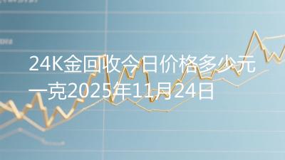 24K金回收今日价格多少元一克2025年11月24日