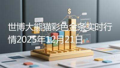 世博大熊猫彩色金条实时行情2025年12月21日