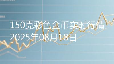 150克彩色金币实时行情2025年08月18日