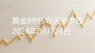 黄金9995今天多少钱2026年03月24日