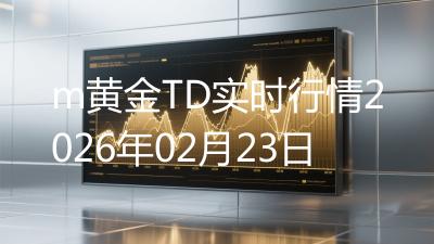 m黄金TD实时行情2026年02月23日