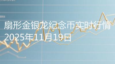 扇形金银龙纪念币实时行情2025年11月19日